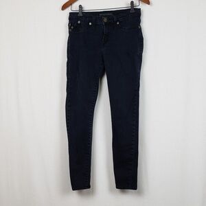 Rock & Republic Black Kashmiere Skinny Jeans Size 10 Short
